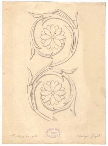 PPMHP 127227: Crtež dva cvijeta