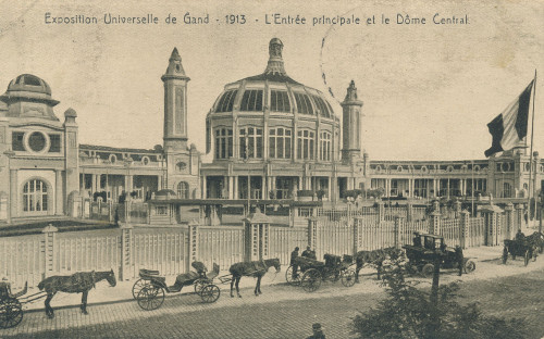 PPMHP 150039: Exposition Universelle de Gand - 1913 - L'Entree principale et le Dome Centrat