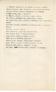 PPMHP 146257: Popis potpisnika pisama poslanih narodnim zastupnicima 17. 11.  i 1. 12. 1919.