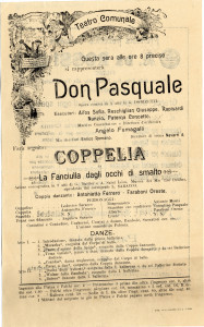 PPMHP 115366: Don Pasquale • Letak za kazališnu predstavu Don Pasquale