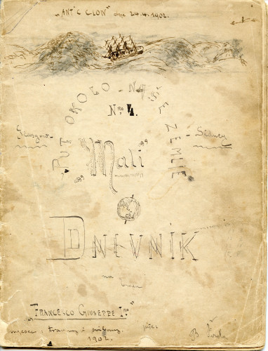 PPMHP 114064: Brodski dnevnik jedrenjaka Francesco Giuseppe I.