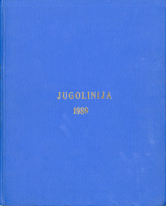 PPMHP 152522: Jugolinija • Uvezano godište 1989.