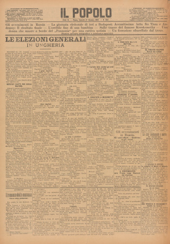 PPMHP 106081: Il Popolo • Anno IV; N 837