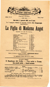 PPMHP 115645: La figlia di Madama Angot - operetta in 3 atti • Kćer gospođe Angot - opereta u 3 čina