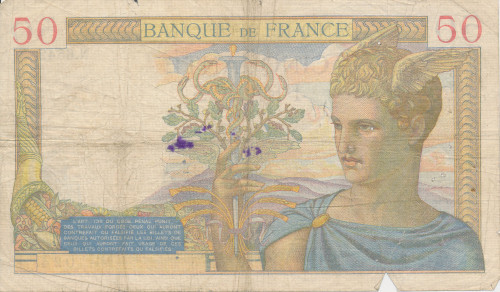 PPMHP 142541: 50 franaka - Francuska