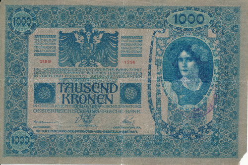 PPMHP 141966: 1000 kruna - Austro-Ugarska Monarhija