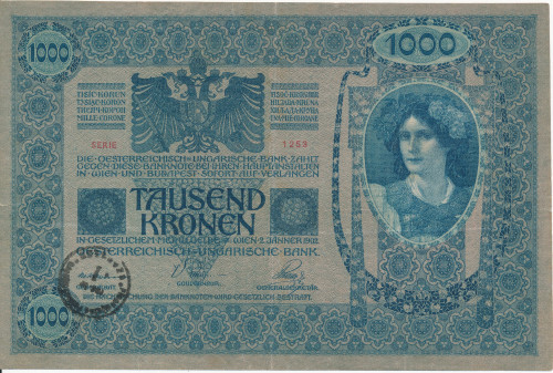 PPMHP 141967: 1000 kruna - Austro-Ugarska Monarhija