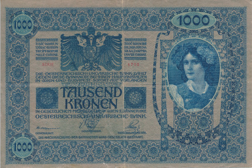 PPMHP 144571: 1000 kruna - Austro-Ugarska Monarhija