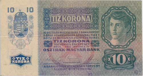 PPMHP 144493: 10 kruna - Austro-Ugarska Monarhija