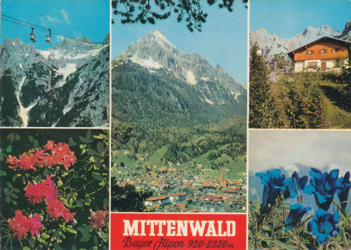 PPMHP 151221: Mittenwald - Bayer Alpen 920 - 2250 m