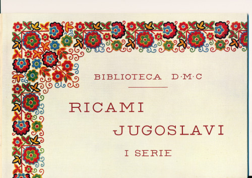 PPMHP 153996/1: Ricami Jugoslavi. I Serie.