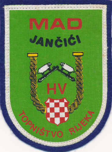 PPMHP 124068: Jančići, MAD HV, Topništvo Rijeka