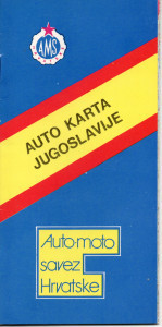 PPMHP 150277: Auto karta Jugoslavije