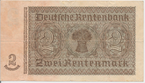 PPMHP 144133: 2 renten marke - Njemačka