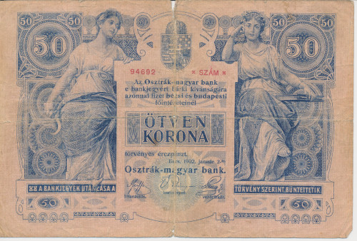 PPMHP 142256: 50 guldena - Austro-Ugarska