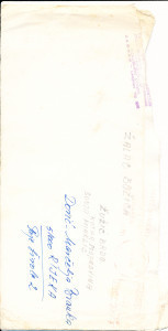 PPMHP 154849/3: Omotnica pisma za Branku Dorić - Marčelja