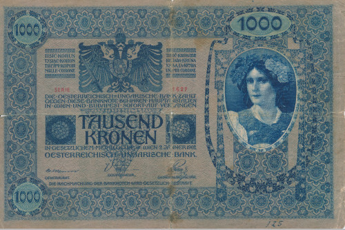 PPMHP 139185: 1000 kruna - Austro-Ugarska Monarhija
